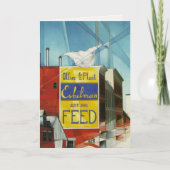 Wenskaart met schilderij van Charles Demuth Kaart (Voorkant)