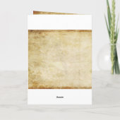  Wenskaart met Sweet Girl Reading Kaart (Achterkant)