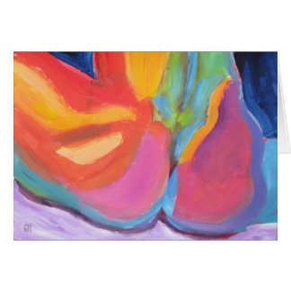 Wenskaart met vaste knoppen