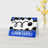 Wenskaart met vierkant uiteinde met aangepaste tek kaart (Gele Bloem)