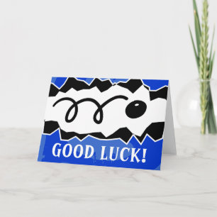 Wenskaart met vierkant uiteinde met aangepaste tek kaart