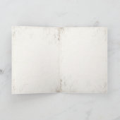 Wenskaart met Vintage Golf Player Kaart (Binnen)