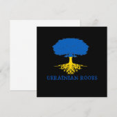 Wenskaart met zonnepanelen in Oekraïne (Voorkant / Achterkant)