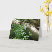 Wenskaart Michigan Landscape - Blank binnenin Kaart (Gele Bloem)