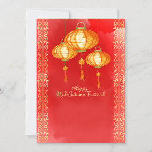Wenskaart Midden-herfstfestival