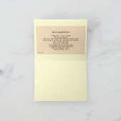 Wenskaart "Mijn 1e liefde" Bedankkaart (Binnen)