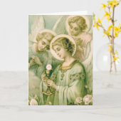 Wenskaart: Mijn ziel verbergt de sluier Kaart (Gele Bloem)