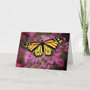 Wenskaart - Monarch Butterfly Feestdagen Kaart