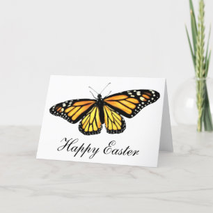 Wenskaart - Monarch Butterfly Feestdagen Kaart