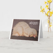 Wenskaart: #MOOD Kaart (Gele Bloem)