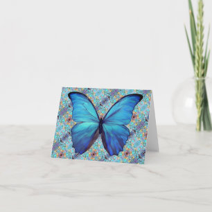 Wenskaart Morpho & Opals Kaart