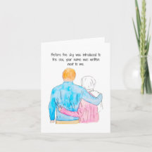 Wenskaart Moslim Paar - Hemel en Zee