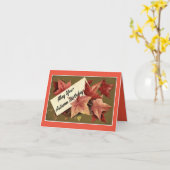 Wenskaart najaar Birthday Kaart (Gele Bloem)