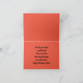 Wenskaart najaar Birthday Kaart (Binnen)