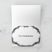 Wenskaart - najaar unicorn Run Kaart (Binnen)