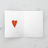 wenskaart "Negen harten van liefde" Kaart (Binnen)