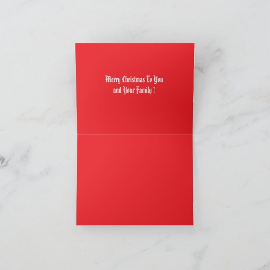 Wenskaart - Negen Reinders Bedankkaart (Binnen)