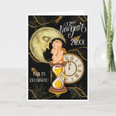  Wenskaart nieuwjaar Feestdagen Kaart (Voorkant)