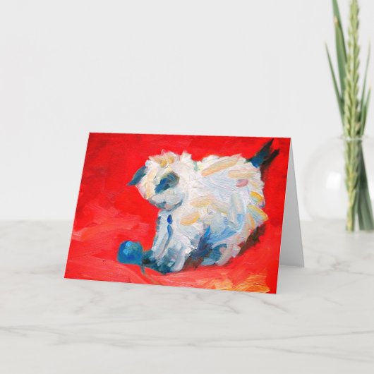 Wenskaart "Ninja " Kaart (Voorkant)