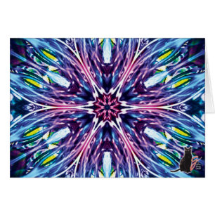 Wenskaart North Star KC Kaleidoscope