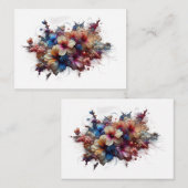 Wenskaart Notitiekaartje (Voorkant / Achterkant)