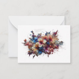 Wenskaart Notitiekaartje