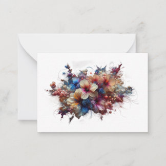 Wenskaart Notitiekaartje