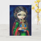 wenskaart "Occulto Orbis" Kaart (Gele Bloem)