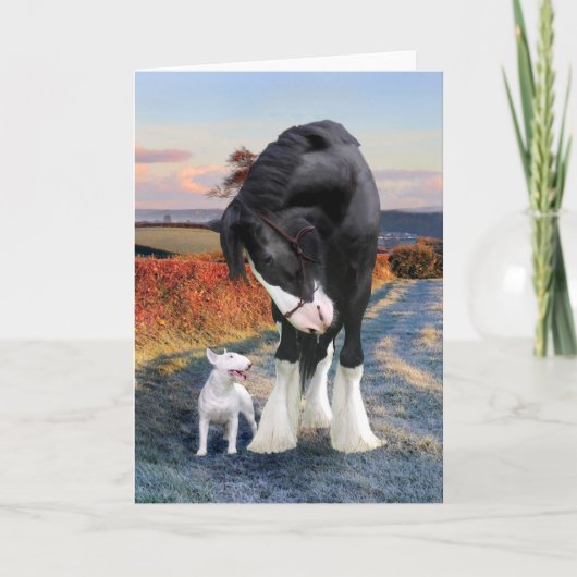 wenskaart "Ollie & Blackbird" Kaart (Voorkant)