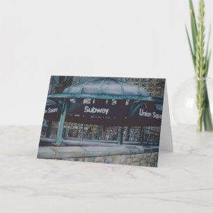 Wenskaart ondergrondse blauwvintonijn kaart