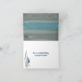 Wenskaart onderzeese zeepaardverschuiving kaart (Binnen)