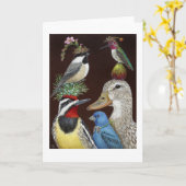 Wenskaart ontmoeten en begroeten kaart (Gele Bloem)