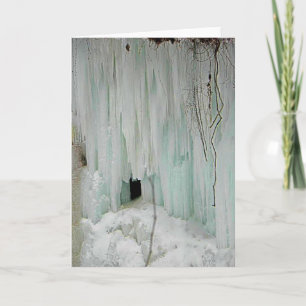 Wenskaart op de ademhaling van de natuur kaart