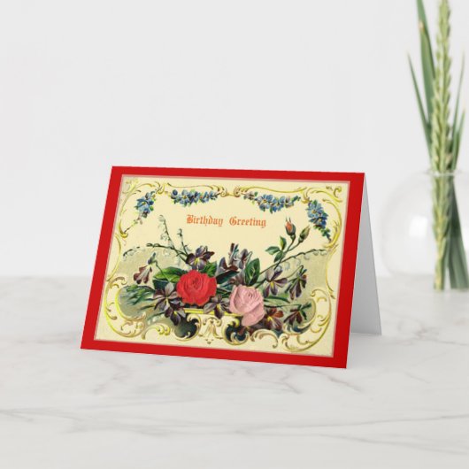  Wenskaart op de geboorte Kaart (Voorkant)