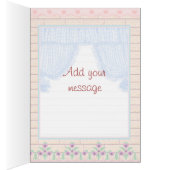 wenskaart op de veranda (Binnen (Rechts))