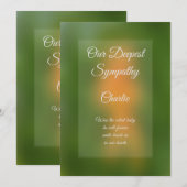 Wenskaart op maat gesneden sympathikaart (Voorkant / Achterkant)