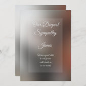 Wenskaart op maat gesneden sympathikaart (Voorkant / Achterkant)