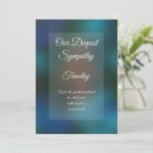 Wenskaart op maat gesneden sympathikaart (Staand voorkant)