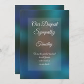 Wenskaart op maat gesneden sympathikaart (Voorkant / Achterkant)