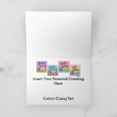 Wenskaart, opmerking Kaart - Pop Art Hot Dog met C (Binnen)