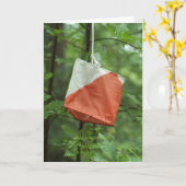 Wenskaart - Oriëntatie Kaart (Gele Bloem)