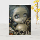 wenskaart "Ossuary: The Collector" Kaart (Gele Bloem)