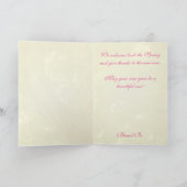 Wenskaart Ostara Bunny Feestdagen Kaart (Binnen)