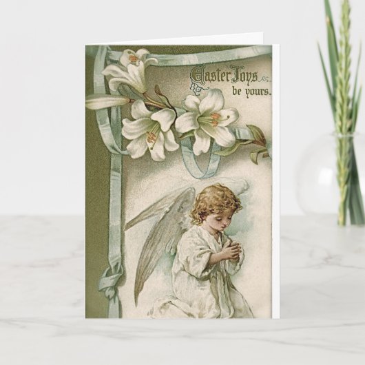 Wenskaart: Paasvreugde Feestdagen Kaart (Voorkant)