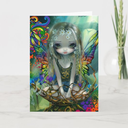 wenskaart "Paisley" Kaart (Voorkant)