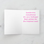 Wenskaart - Pasen - Ergens Feestdagen Kaart (Binnen)