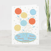 Wenskaart "Passosver Seder Bord" Kaart (Voorkant)