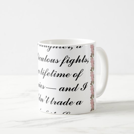 Wenskaart | Persoonlijke Kaart voor broers en zuss Koffiemok (Voorkant rechts)