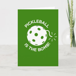 Wenskaart - PICKLEBALL IS SUPER! Kaart