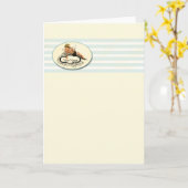 Wenskaart - PinUp Kaart (Gele Bloem)